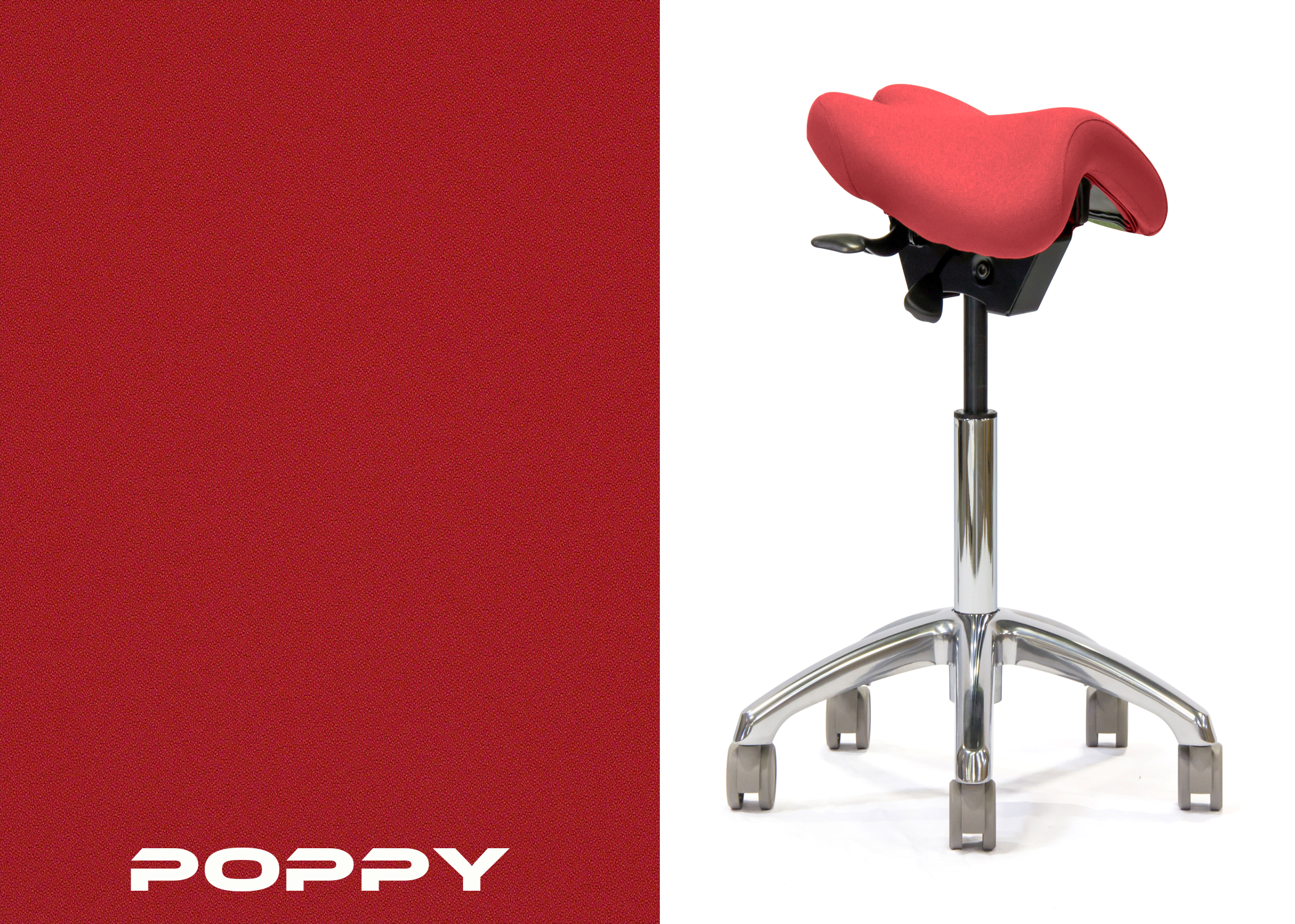 ErgoLab Advanced Ergonomic Saddle Stool for Office - Platinum-Level Office Chairs