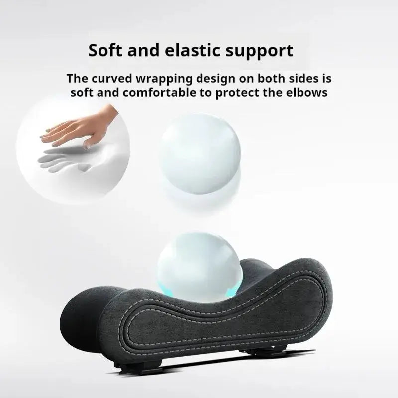 1 Pair Latex Memory Cotton Chair Armrest Pads Computer Chair Armrest Cushion Relief Elbows Forearm Pressure Pad For Home Offiice by Platinum-Level Office Chairs