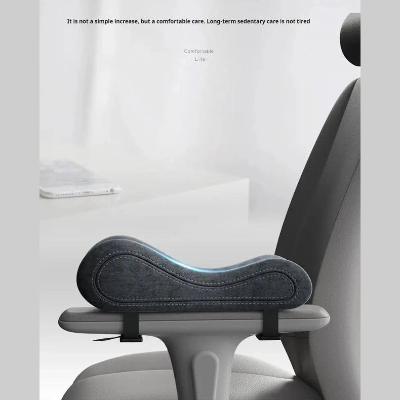 1 Pair Latex Memory Cotton Chair Armrest Pads Computer Chair Armrest Cushion Relief Elbows Forearm Pressure Pad For Home Offiice by Platinum-Level Office Chairs