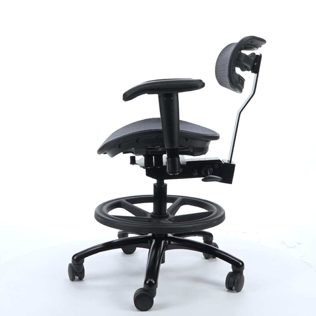 ErgoLab Stealth Standard Ergonomic Audio Studio Chair - Platinum-Level Office Chairs