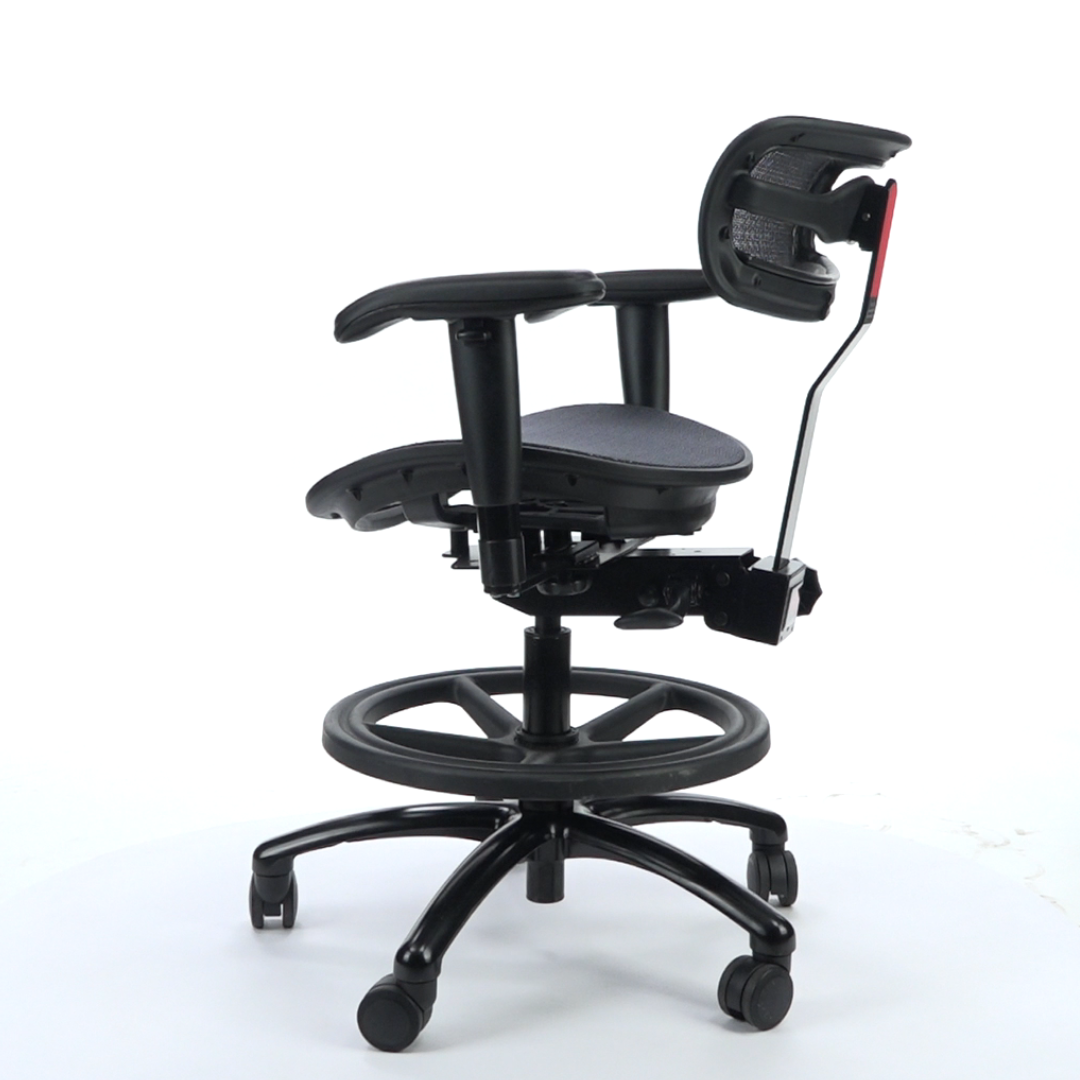 ErgoLab Stealth Standard Ergonomic Audio Studio Chair - Platinum-Level Office Chairs