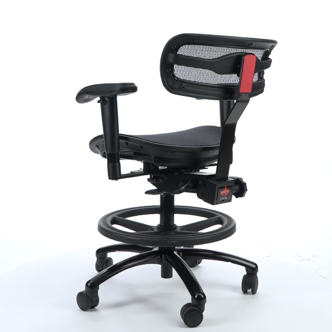 ErgoLab Stealth Standard Ergonomic Audio Studio Chair - Platinum-Level Office Chairs