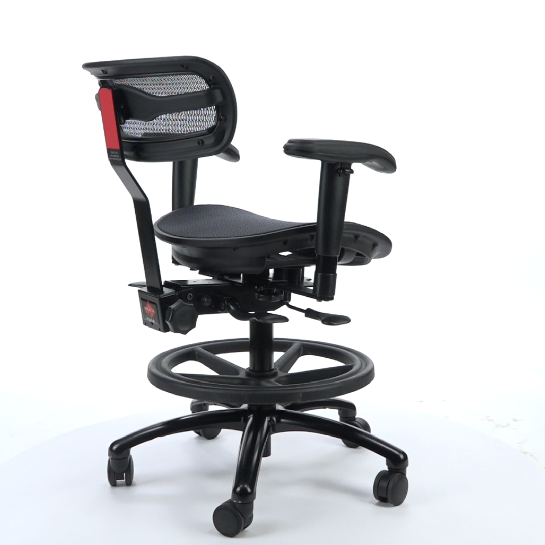 ErgoLab Stealth Standard Ergonomic Audio Studio Chair - Platinum-Level Office Chairs