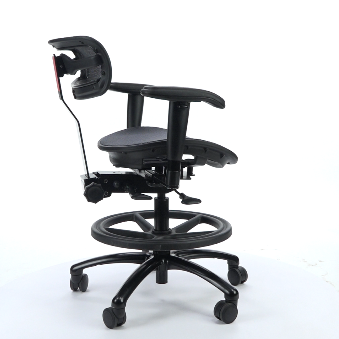 ErgoLab Stealth Standard Ergonomic Audio Studio Chair - Platinum-Level Office Chairs