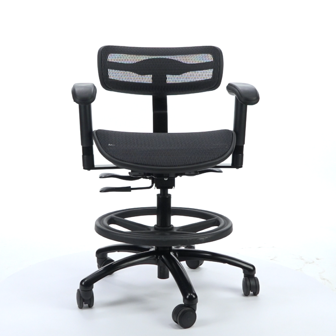 ErgoLab Stealth Standard Ergonomic Audio Studio Chair - Platinum-Level Office Chairs