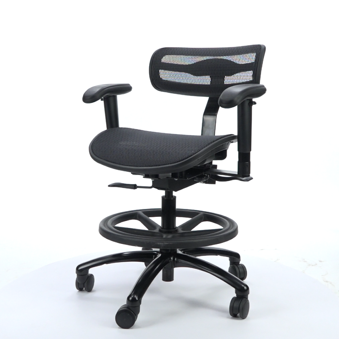 ErgoLab Stealth Standard Ergonomic Audio Studio Chair - Platinum-Level Office Chairs