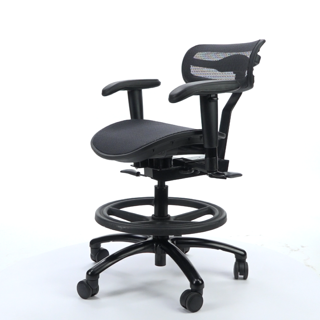 ErgoLab Stealth Standard Ergonomic Audio Studio Chair - Platinum-Level Office Chairs