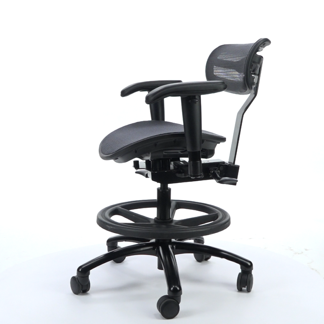 ErgoLab Stealth Standard Ergonomic Audio Studio Chair - Platinum-Level Office Chairs