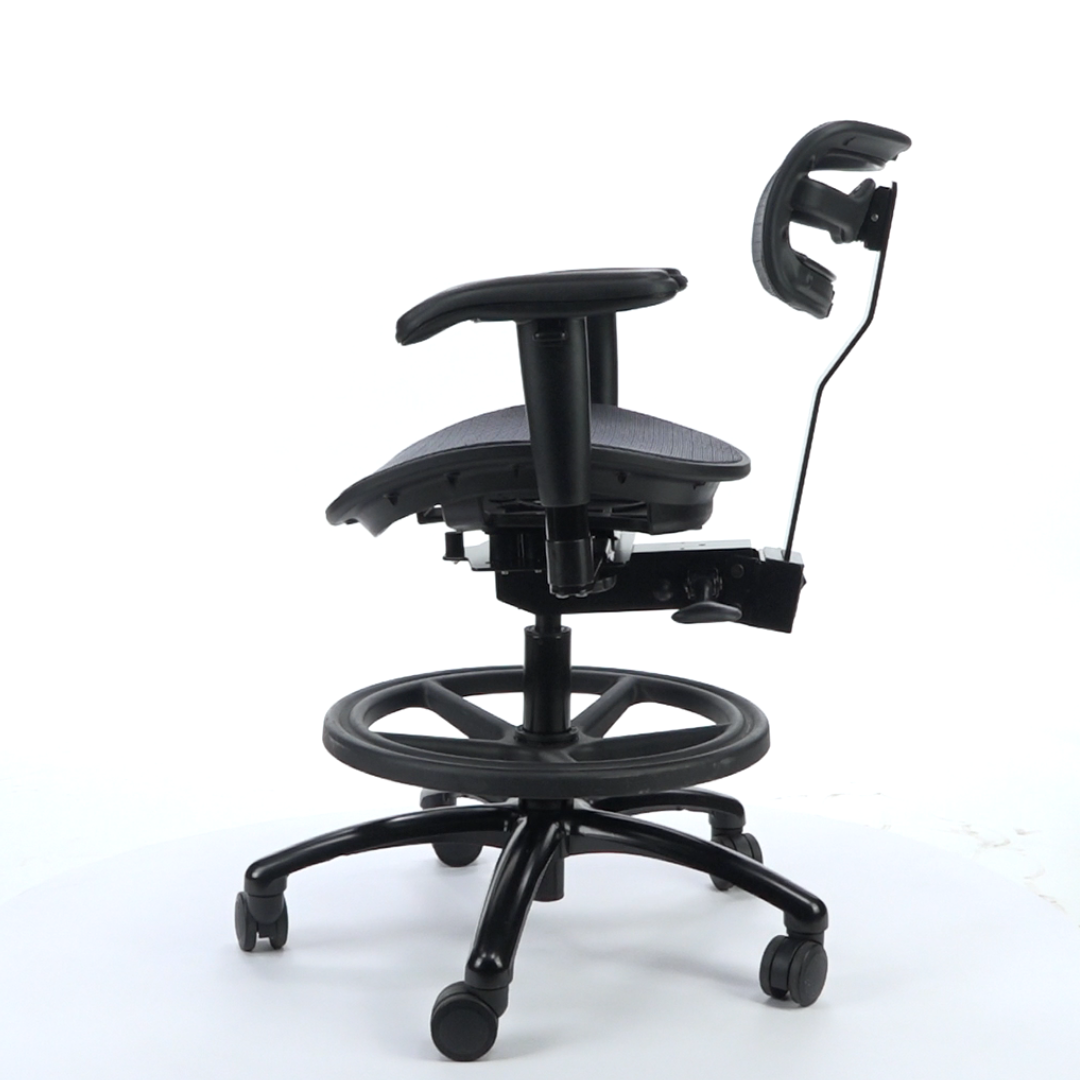 ErgoLab Stealth Standard Ergonomic Audio Studio Chair - Platinum-Level Office Chairs