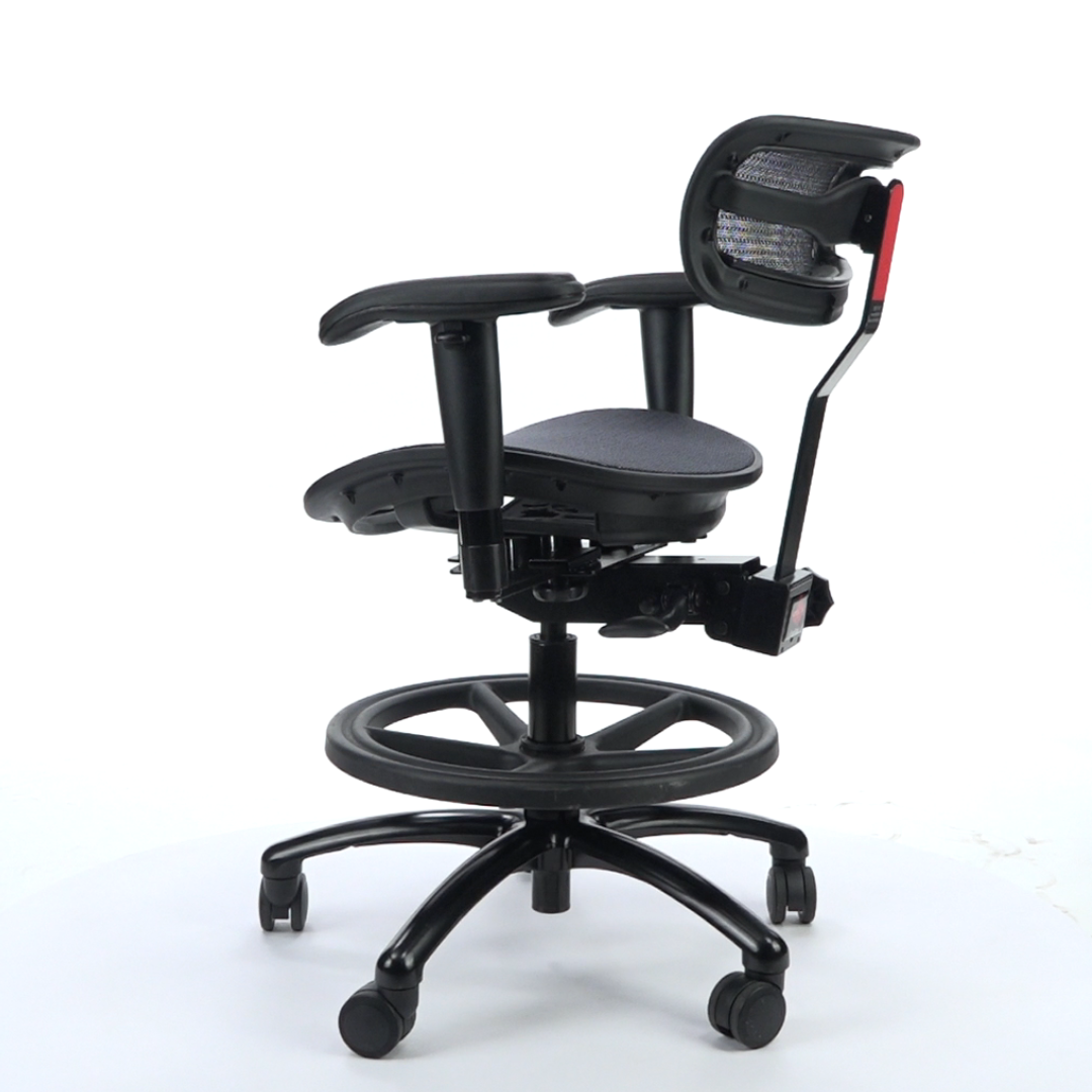 ErgoLab Stealth Standard Ergonomic Audio Studio Chair - Platinum-Level Office Chairs