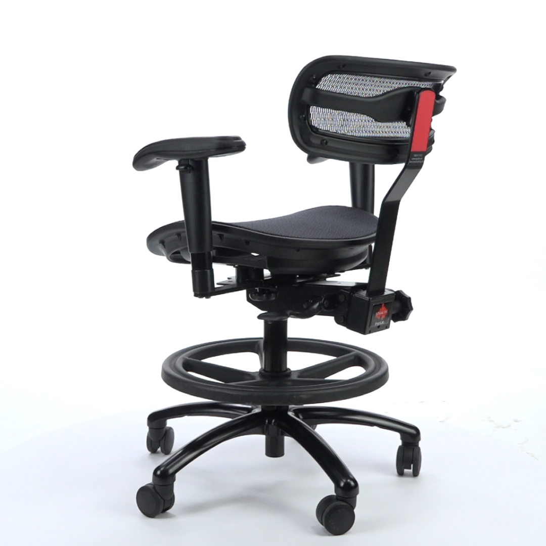 ErgoLab Stealth Standard Ergonomic Audio Studio Chair - Platinum-Level Office Chairs