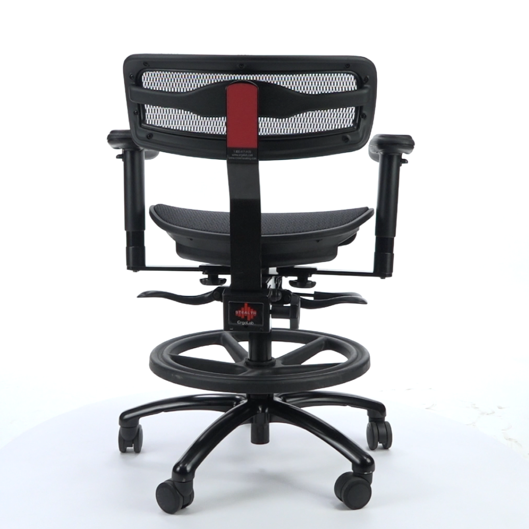 ErgoLab Stealth Standard Ergonomic Audio Studio Chair - Platinum-Level Office Chairs