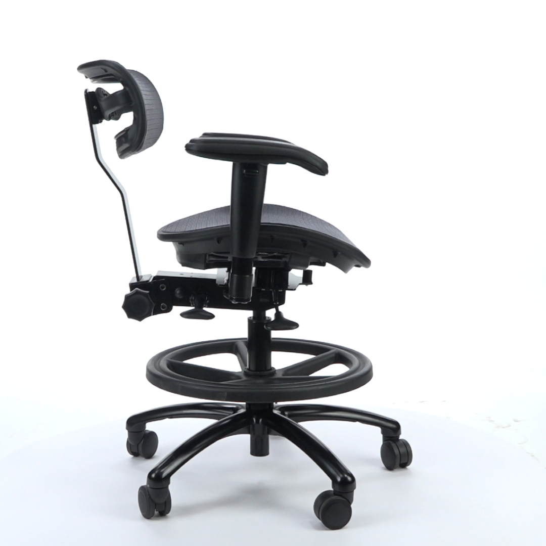 ErgoLab Stealth Standard Ergonomic Audio Studio Chair - Platinum-Level Office Chairs