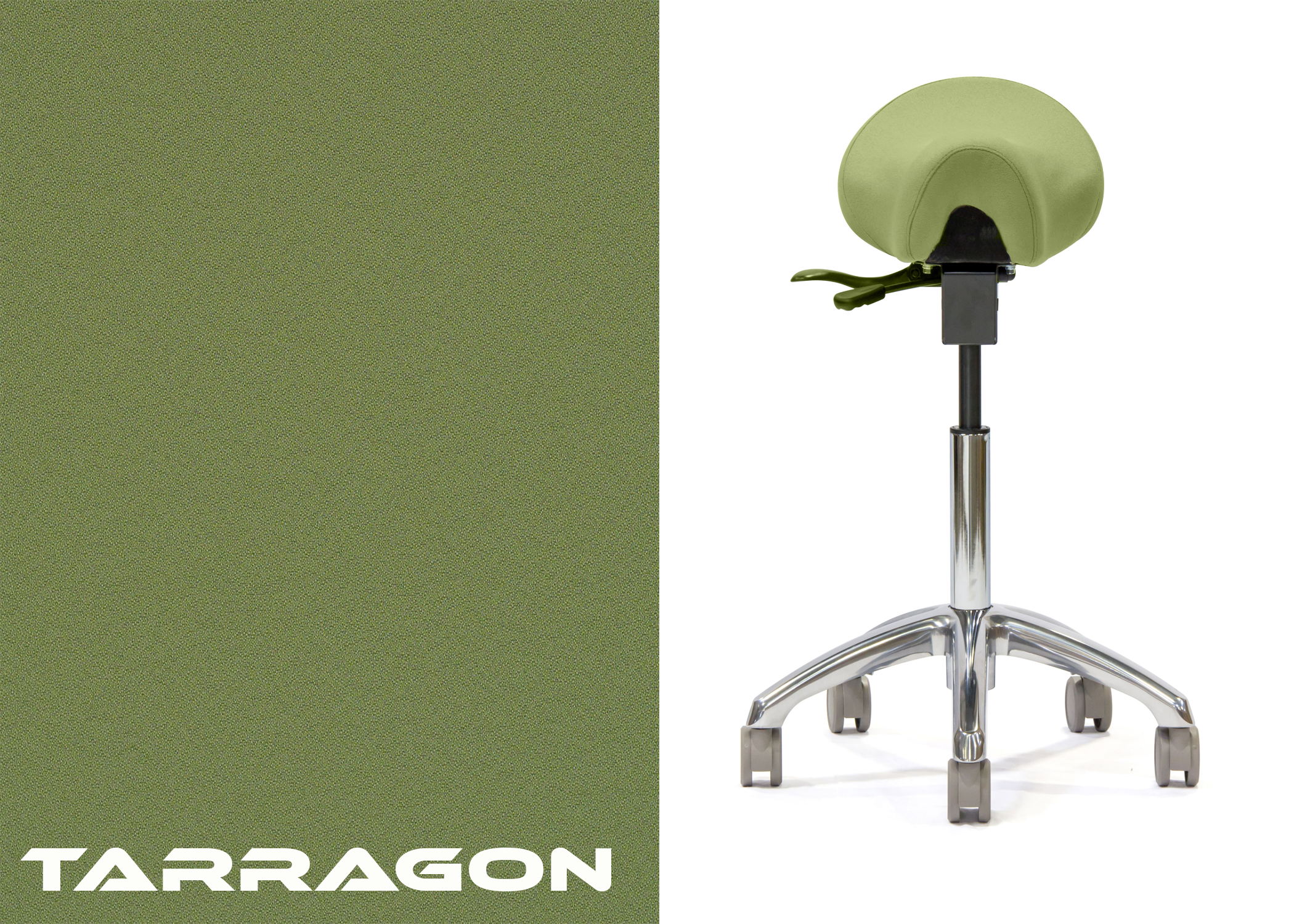 ErgoLab Western Sit Stand Ergonomic Saddle Chair - Platinum-Level Office Chairs