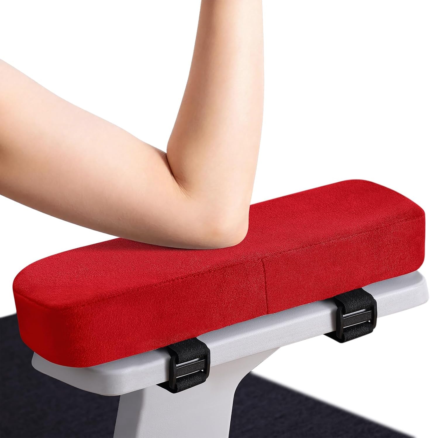 Smiry Memory Foam Office Chair Armrest Pads, Non-Slip Armrest Cushion