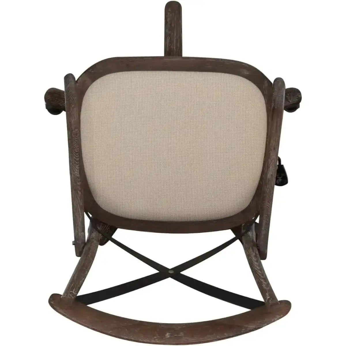 Greywash Wood Office Chair: Adjustable Height Rolling Base for - Platinum-Level Office Chairs