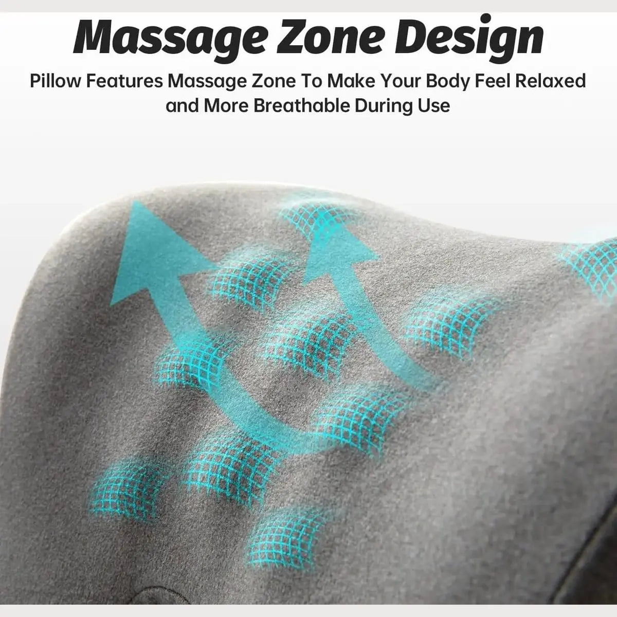 ADS ergonomic memory foam headrest for office chairs, providing neck support and comfort during long work hours.