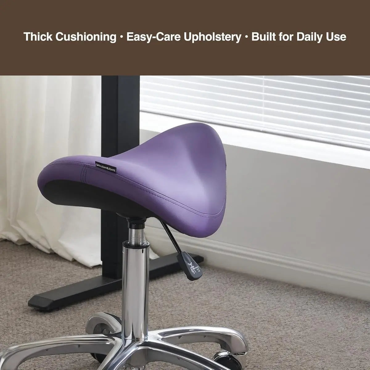 Ergonomic Saddle Stool for Enhanced Posture and Back Relief ADS