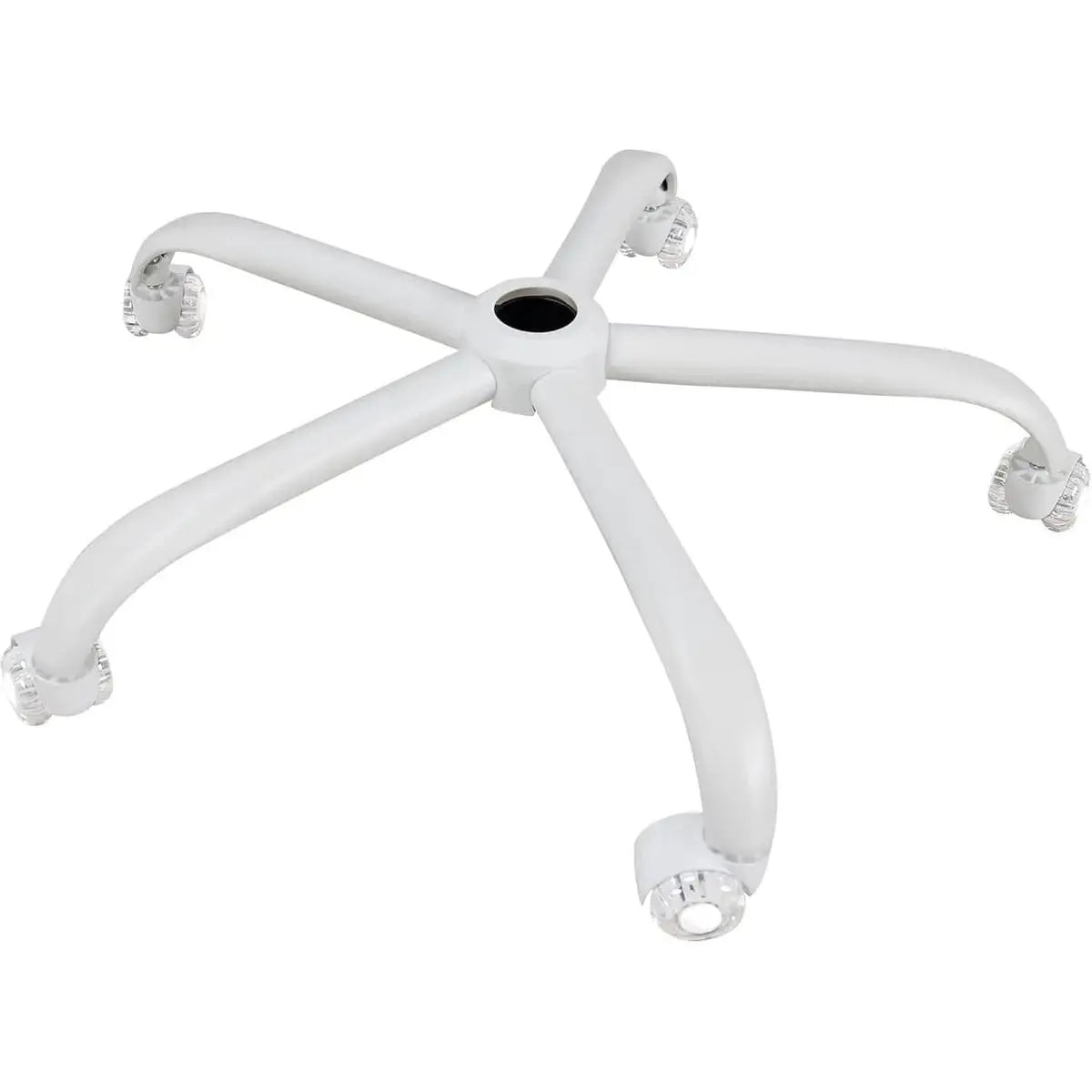 Heavy-duty gold office chair base replacement with wheels, supports up to 2500lb, by ADS, designed for durable office chairs.