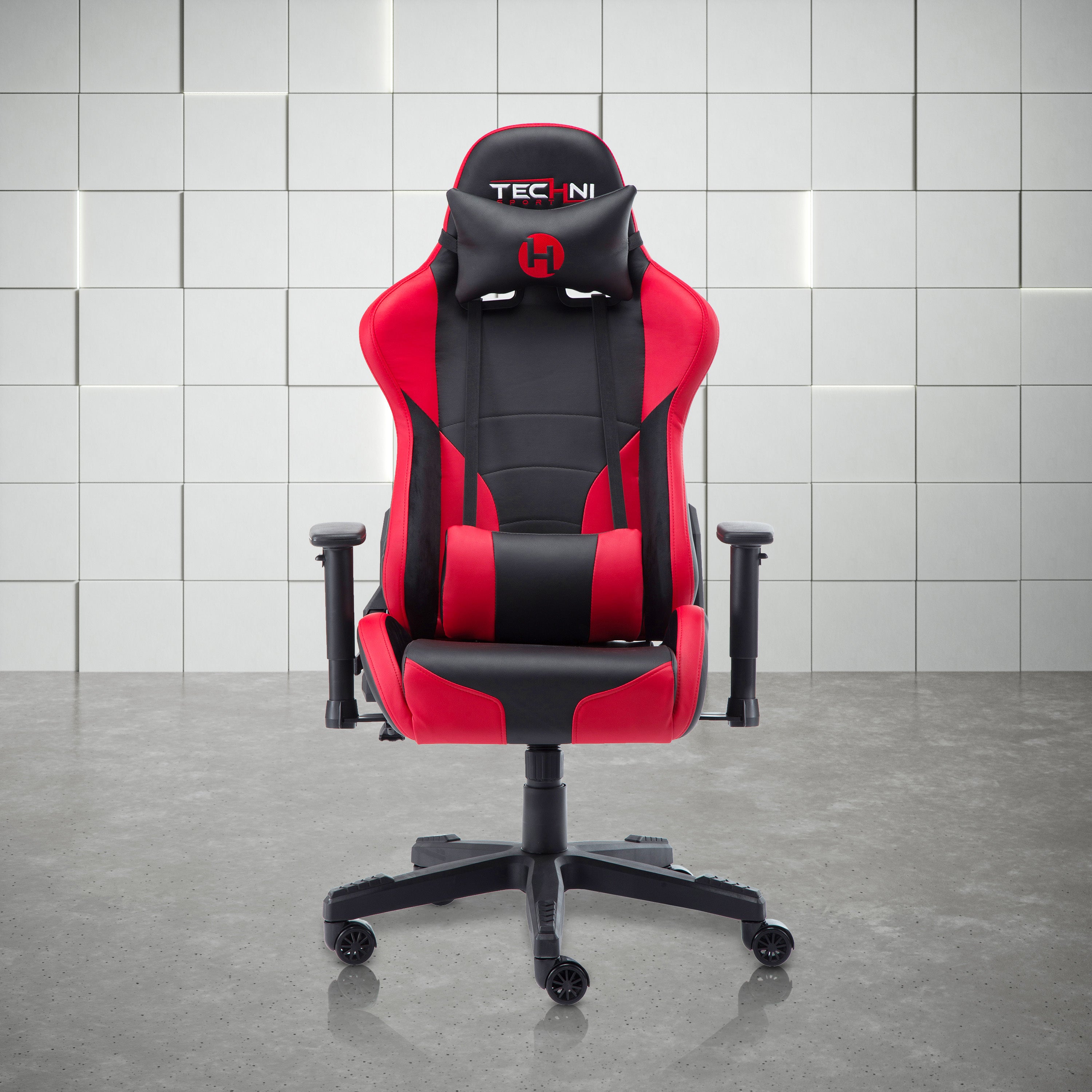 Techni Sport TS90 Gaming Chair With Height Adjustment Ergonomic Design