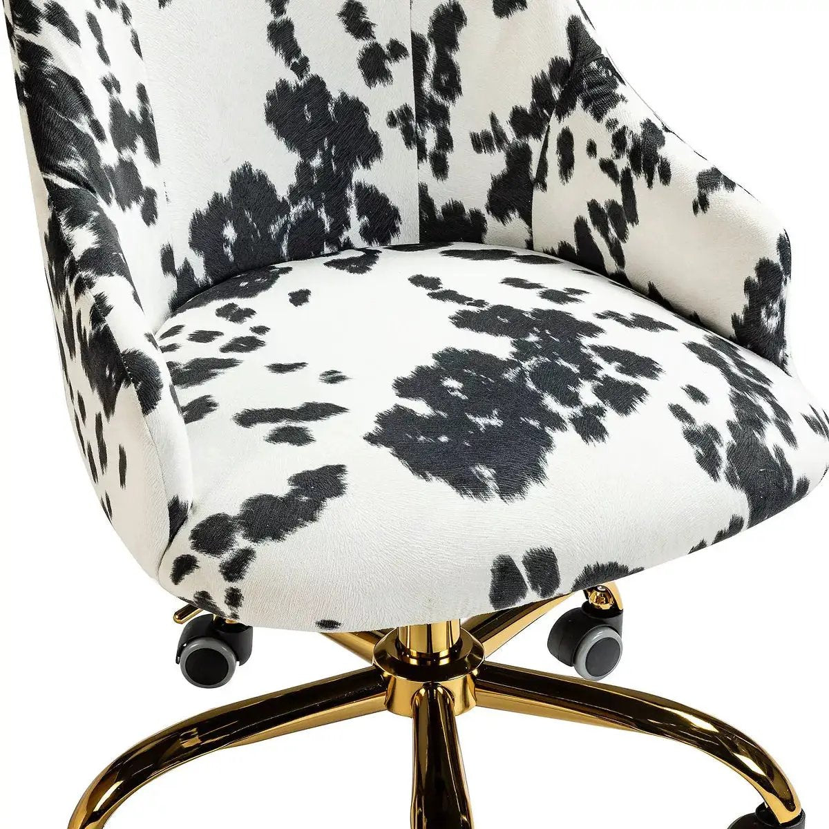 Arce Home Task Chair Modern Ergonomic Office Chair with Unique Animal Print Design | Karat Home