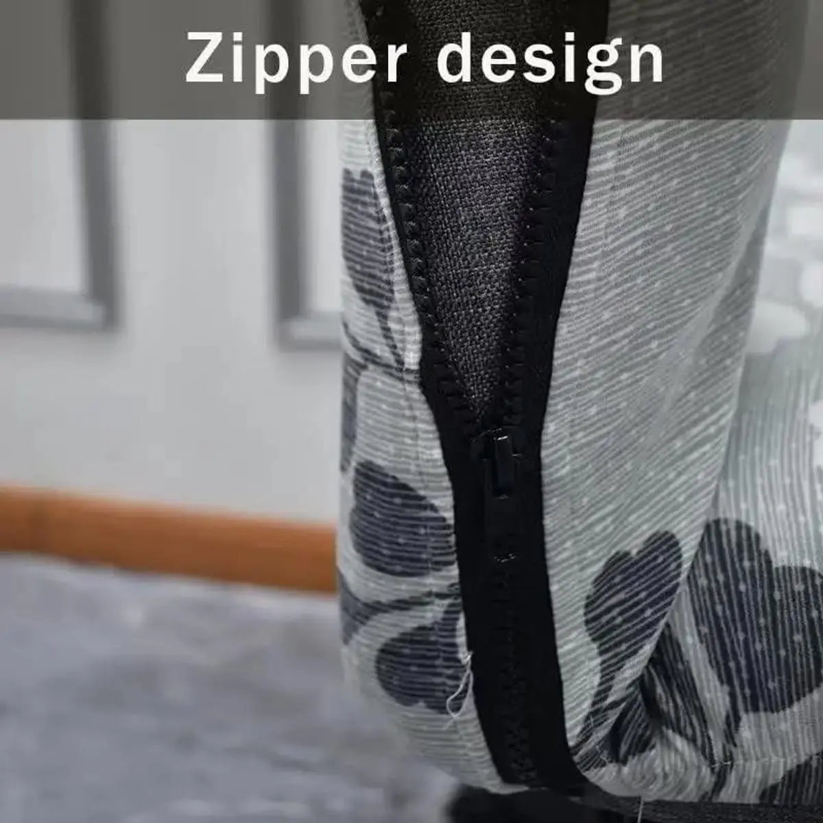 Stretch Office Chair Cover With Zipper Universal Fit Breathable Ancheng