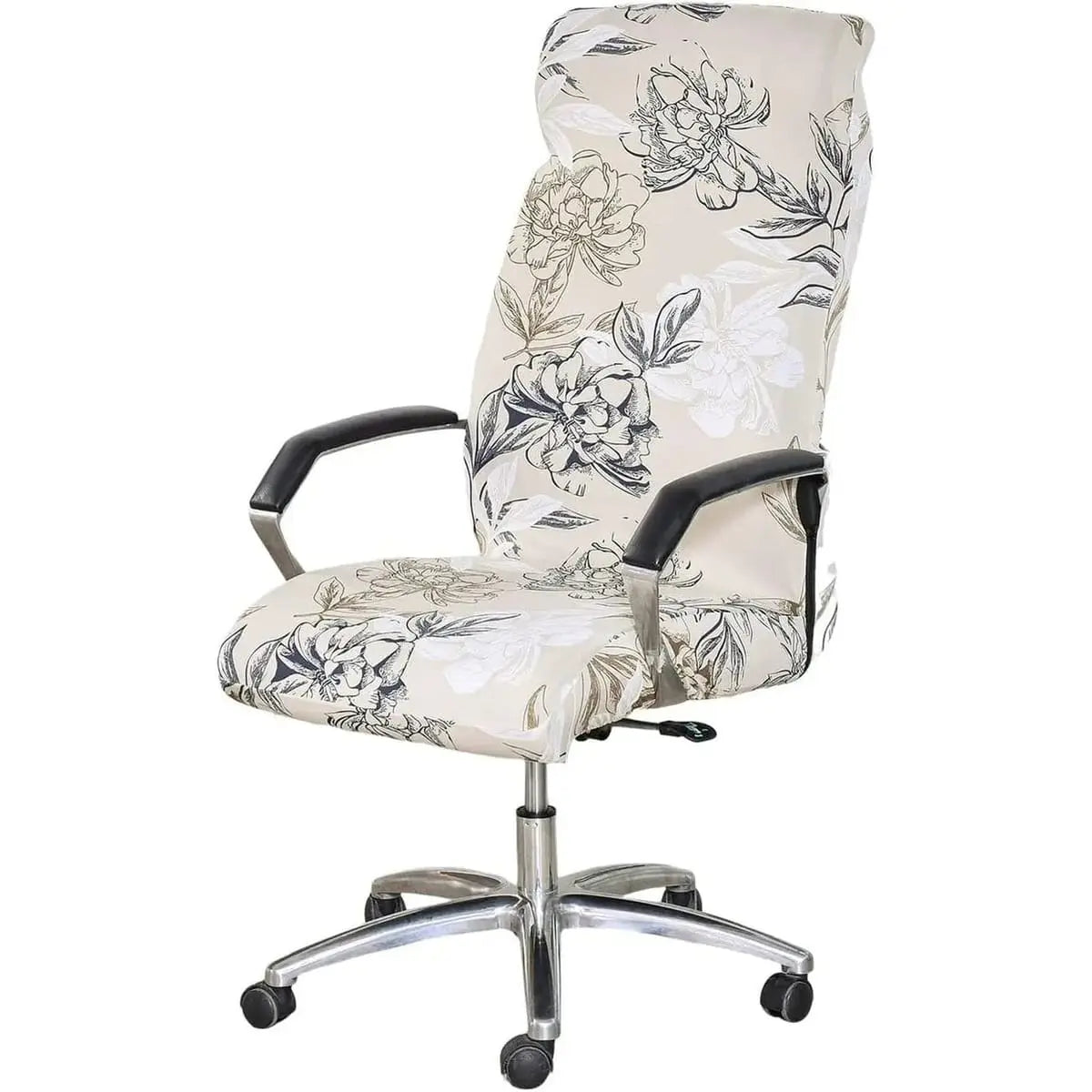 Stretch Office Chair Cover With Zipper Universal Fit Breathable Ancheng