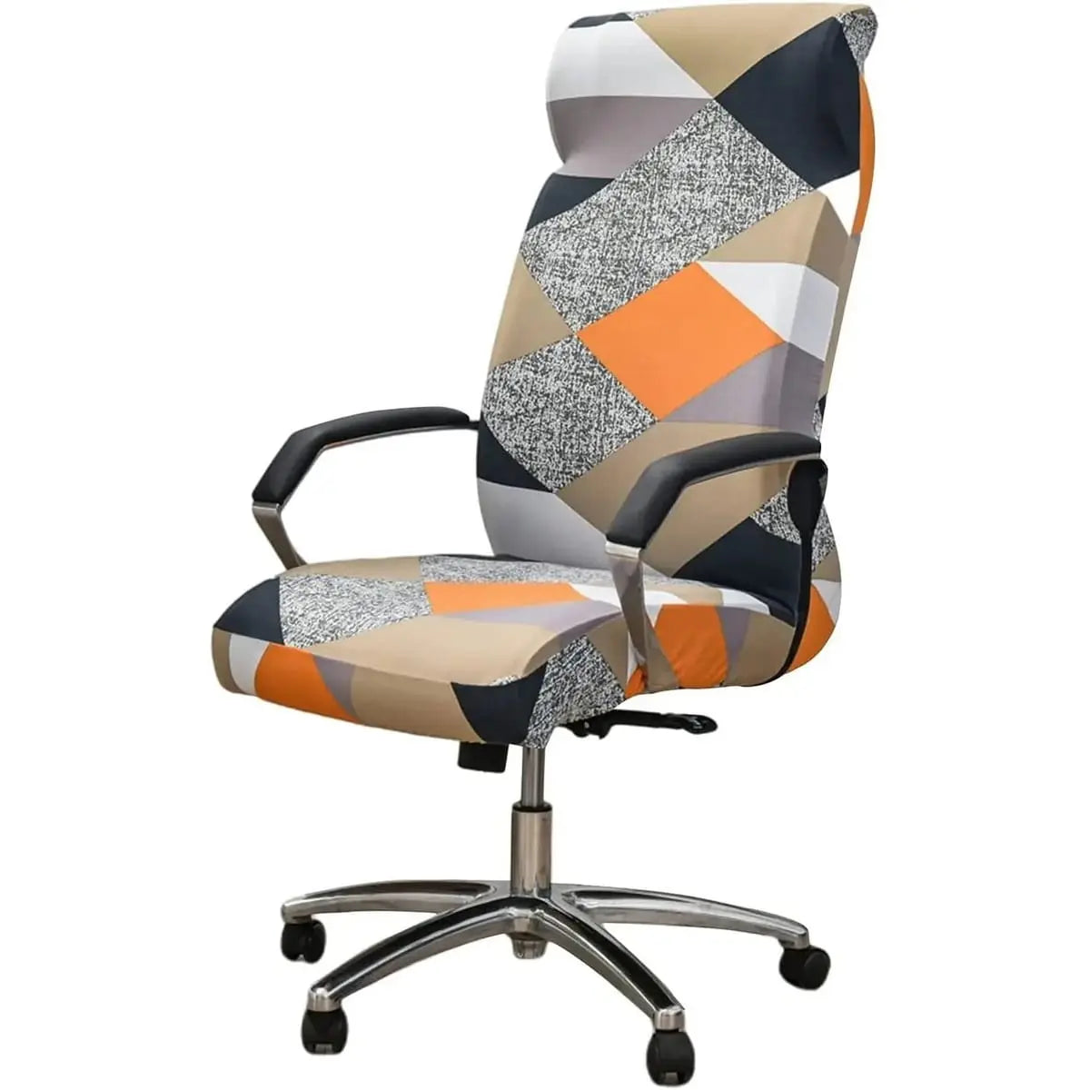 Stretch Office Chair Cover With Zipper Universal Fit Breathable Ancheng