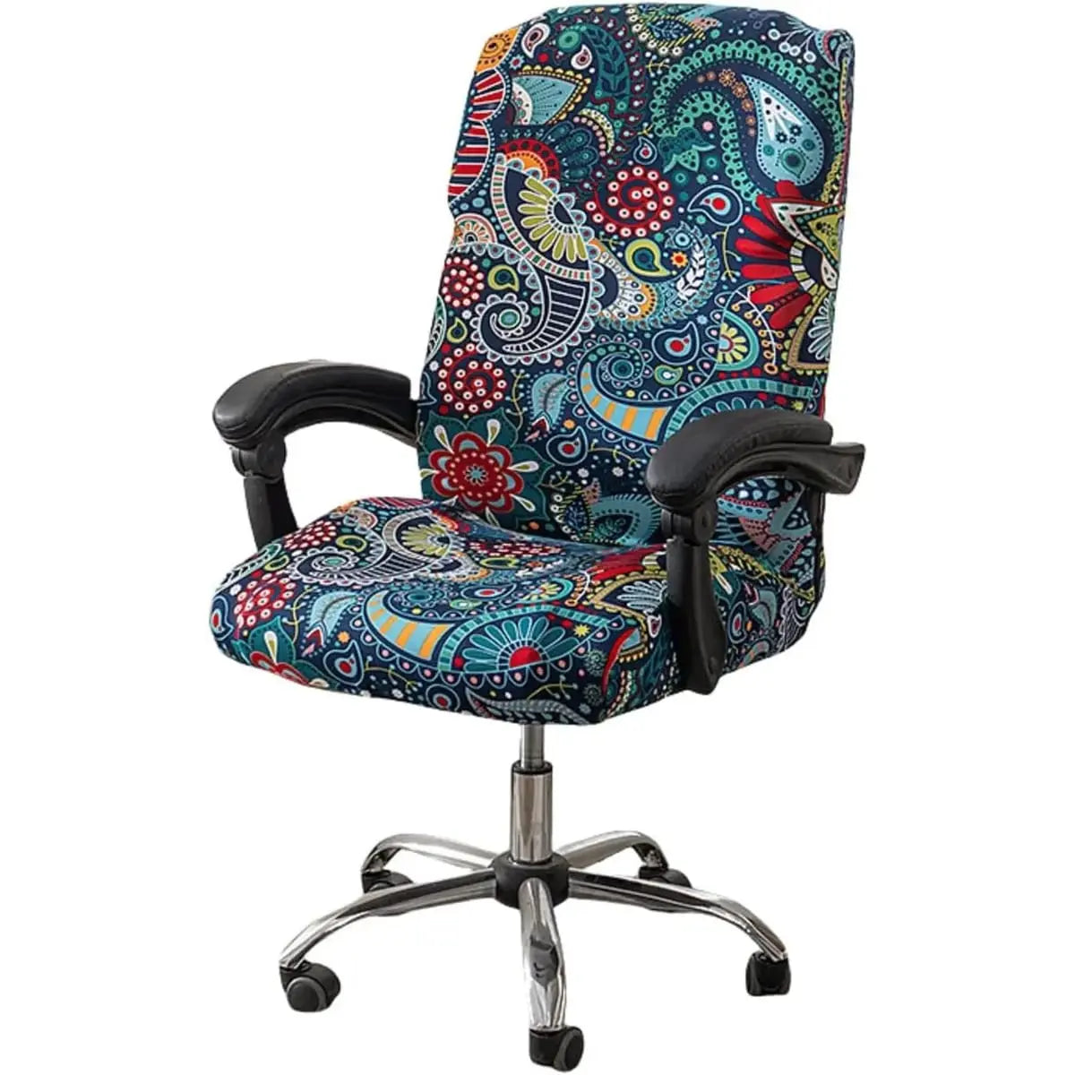 Stretch Office Chair Cover With Zipper Universal Fit Breathable Ancheng