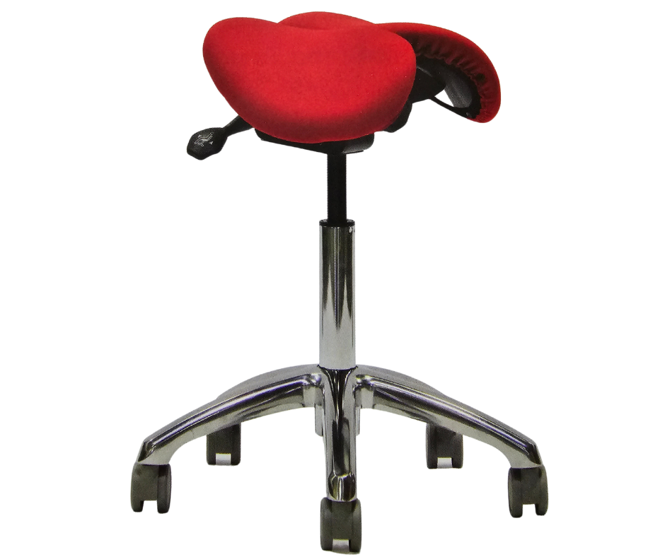 ErgoLab Ascend Adjustable Standing Desk Saddle Stool - Platinum-Level Office Chairs