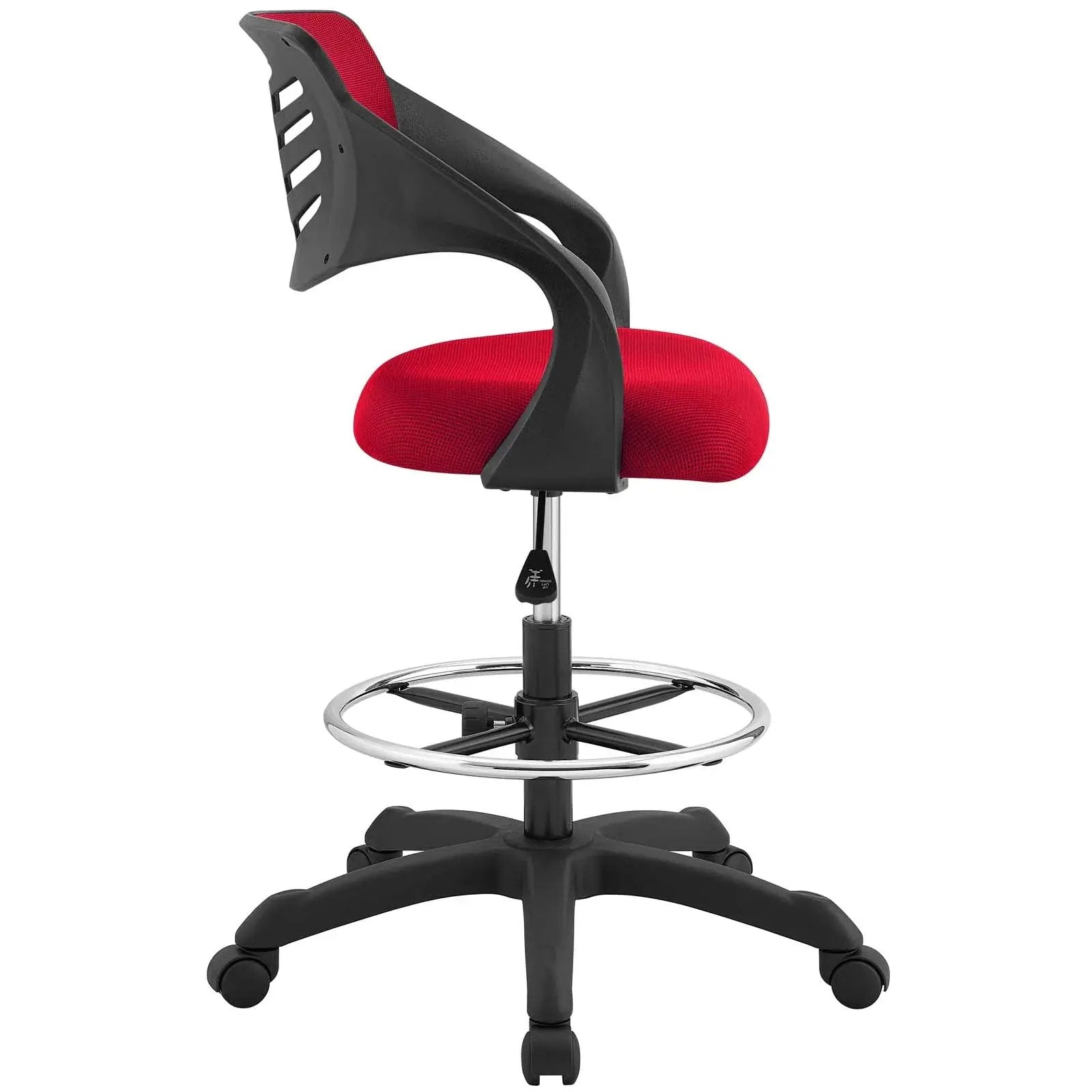 Modway Thrive Ergonomic Drafting Chair for Standing Desks