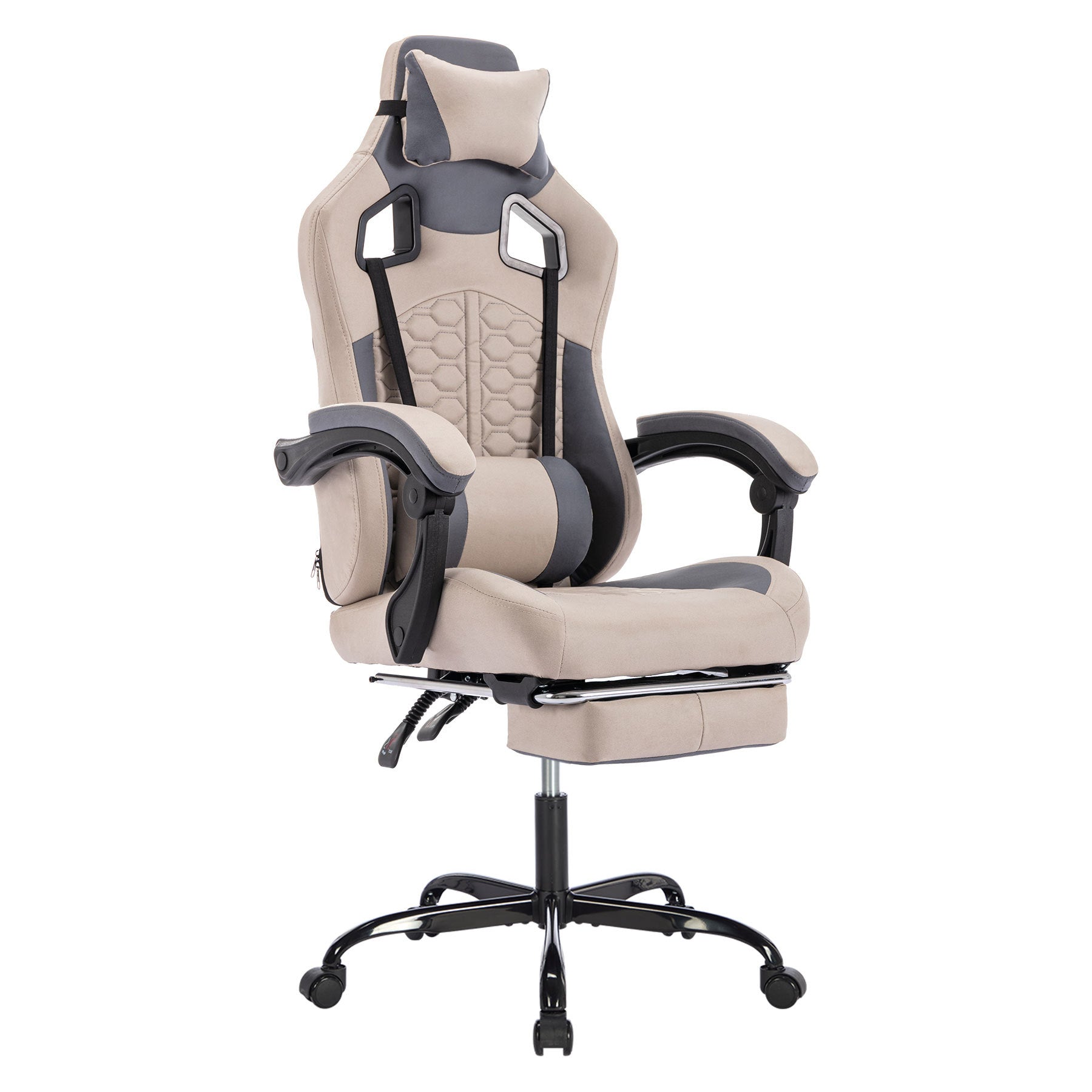 Ergonomic Gaming Chair, Massage Headrest, Footrest - Platinum-Level Office Chairs