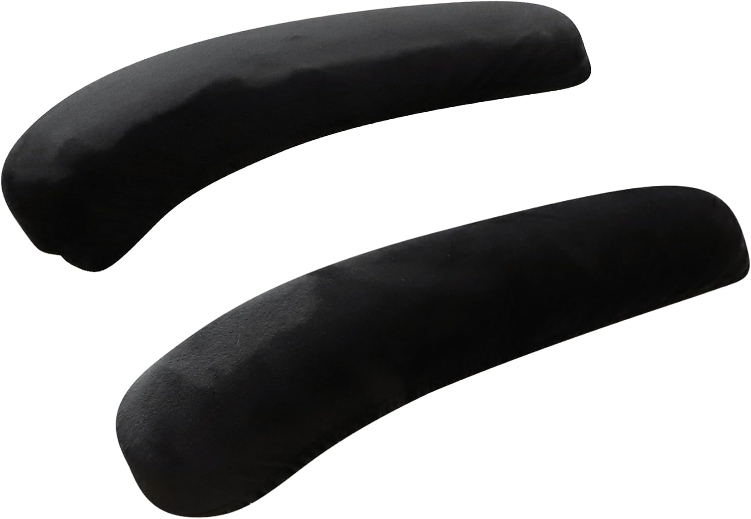 FORCHEER Office Chair Armrest Covers Water Resistant 2PCS Stretch Jacquard Desk Chair Arm Covers for Computer Gaming Chairs Fits 8-13Inch Washable Removable-Black