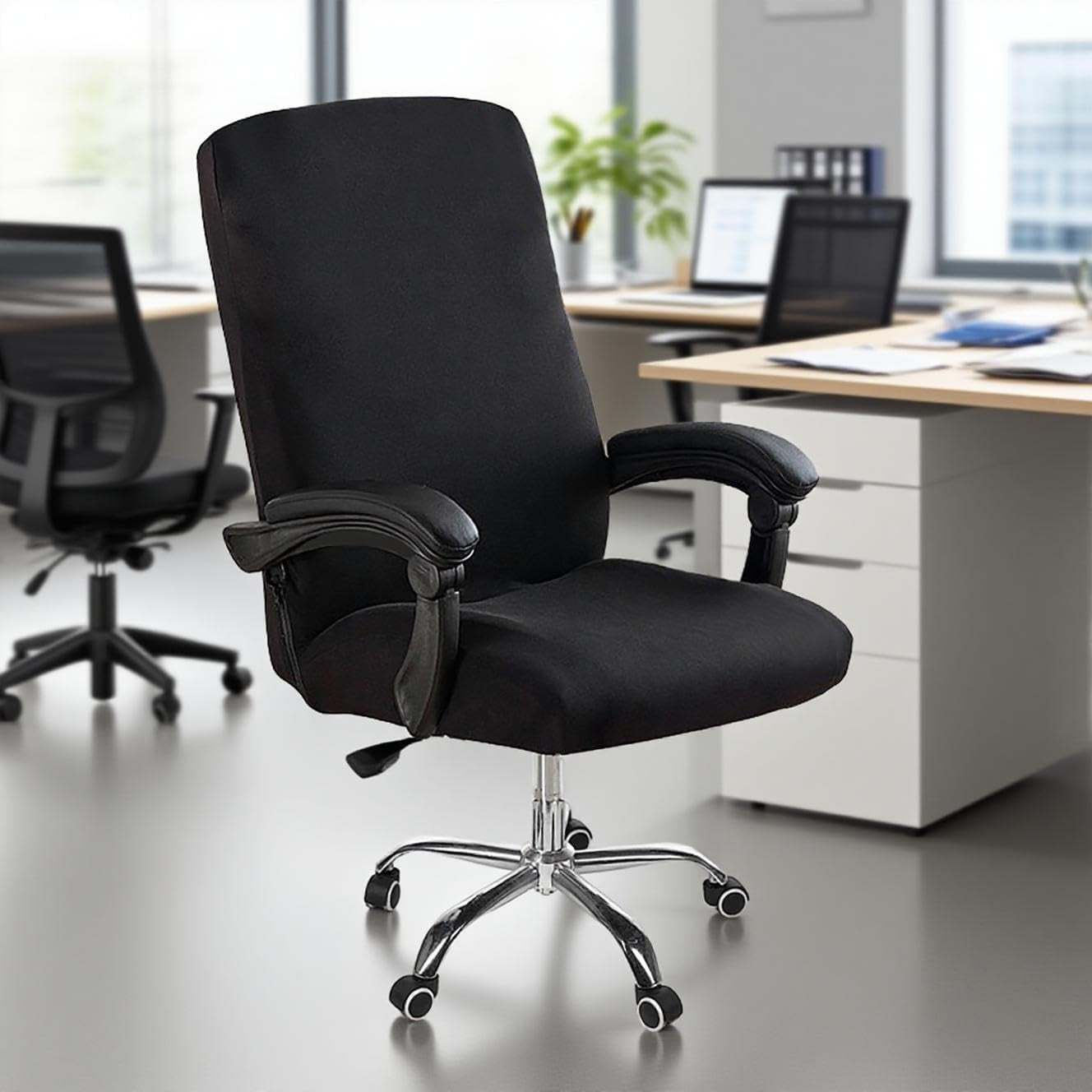 Computer Office Chair Cover for Desk, Anti-Dust Protector