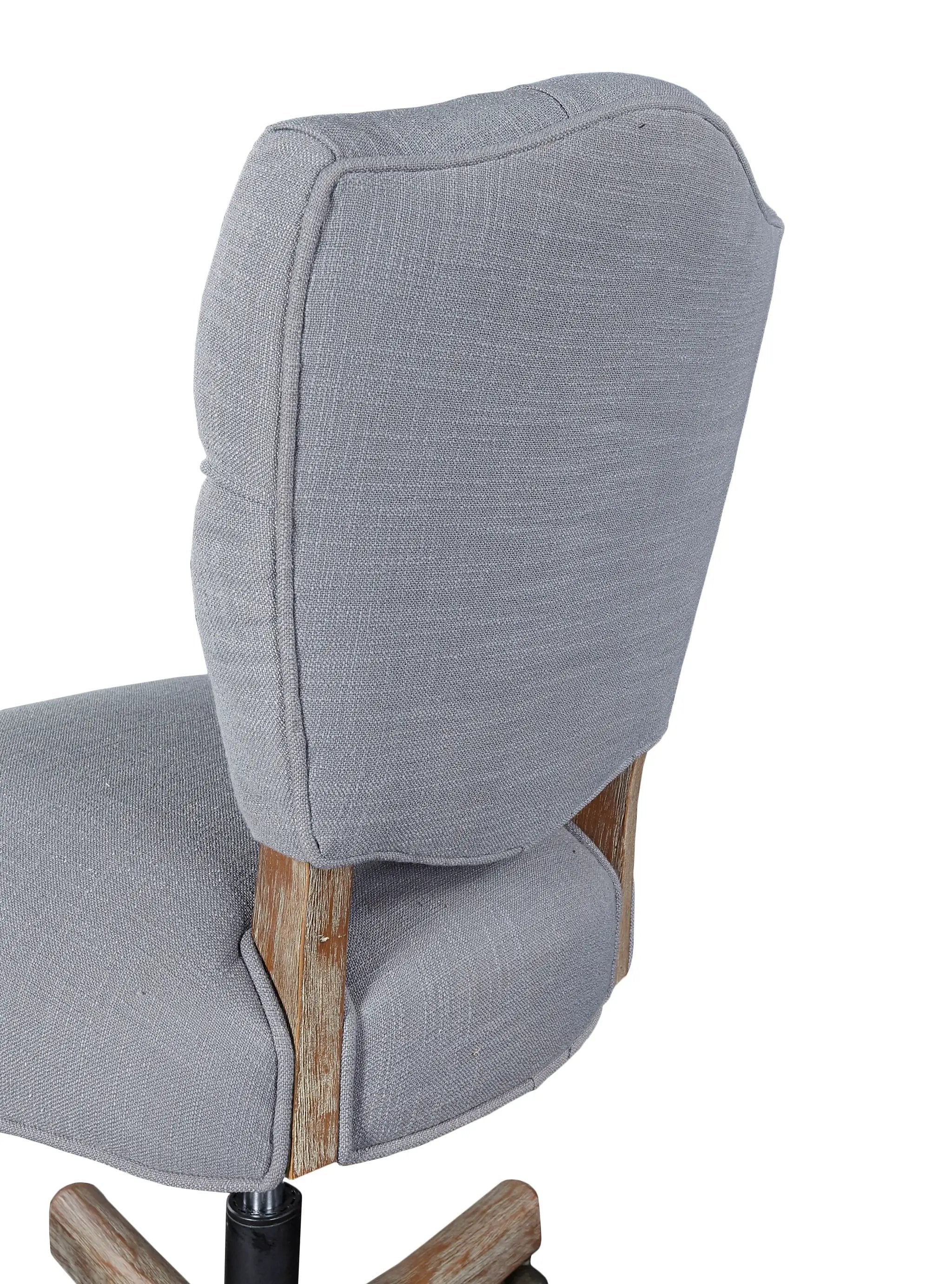 Linon Kelsey Office Chair, 18.5-22.5 In. Adjustable Seat Height, Multiple Colors