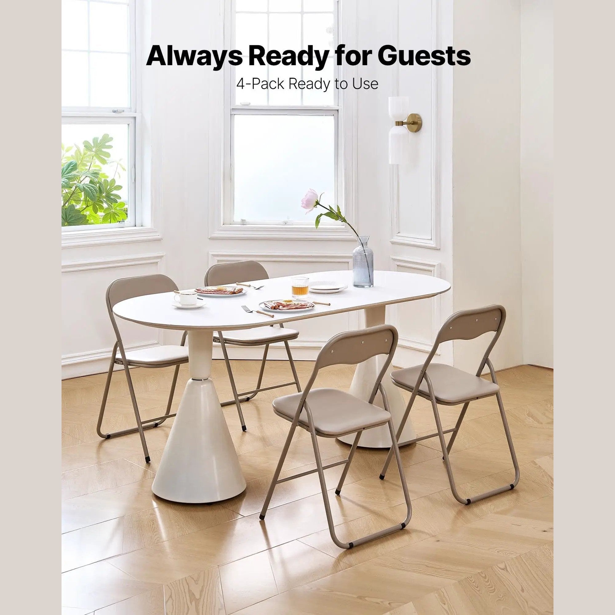 CJDS foldable leather chair with khaki color, heavy-duty frame, padded cushions, and compact design for easy portability.