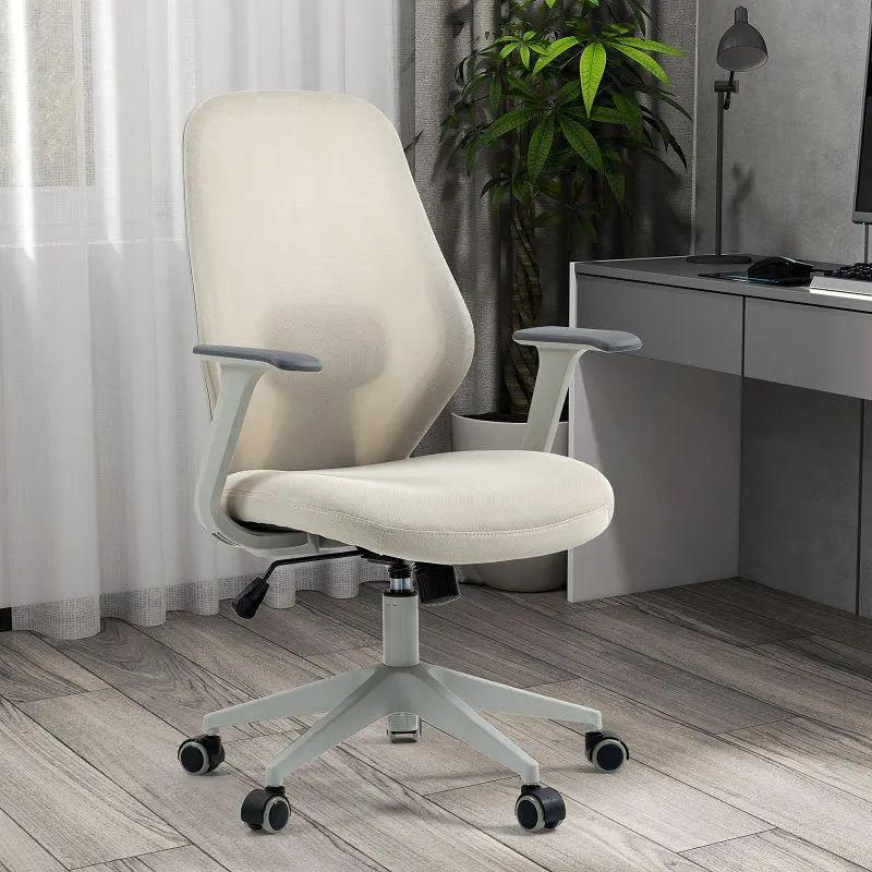 Doba beige ergonomic mesh office chair with height adjustment and breathable back support for comfortable seating.
