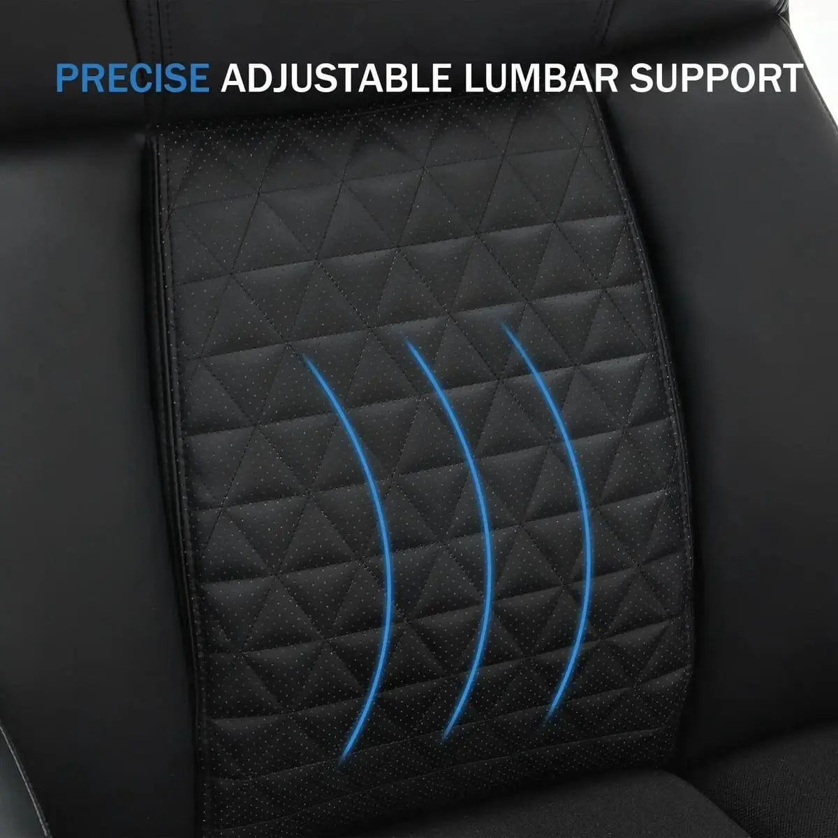 Black heavy-duty office chair by Doba with ergonomic lumbar support and flip-up armrests, ideal for ergonomic office seating.