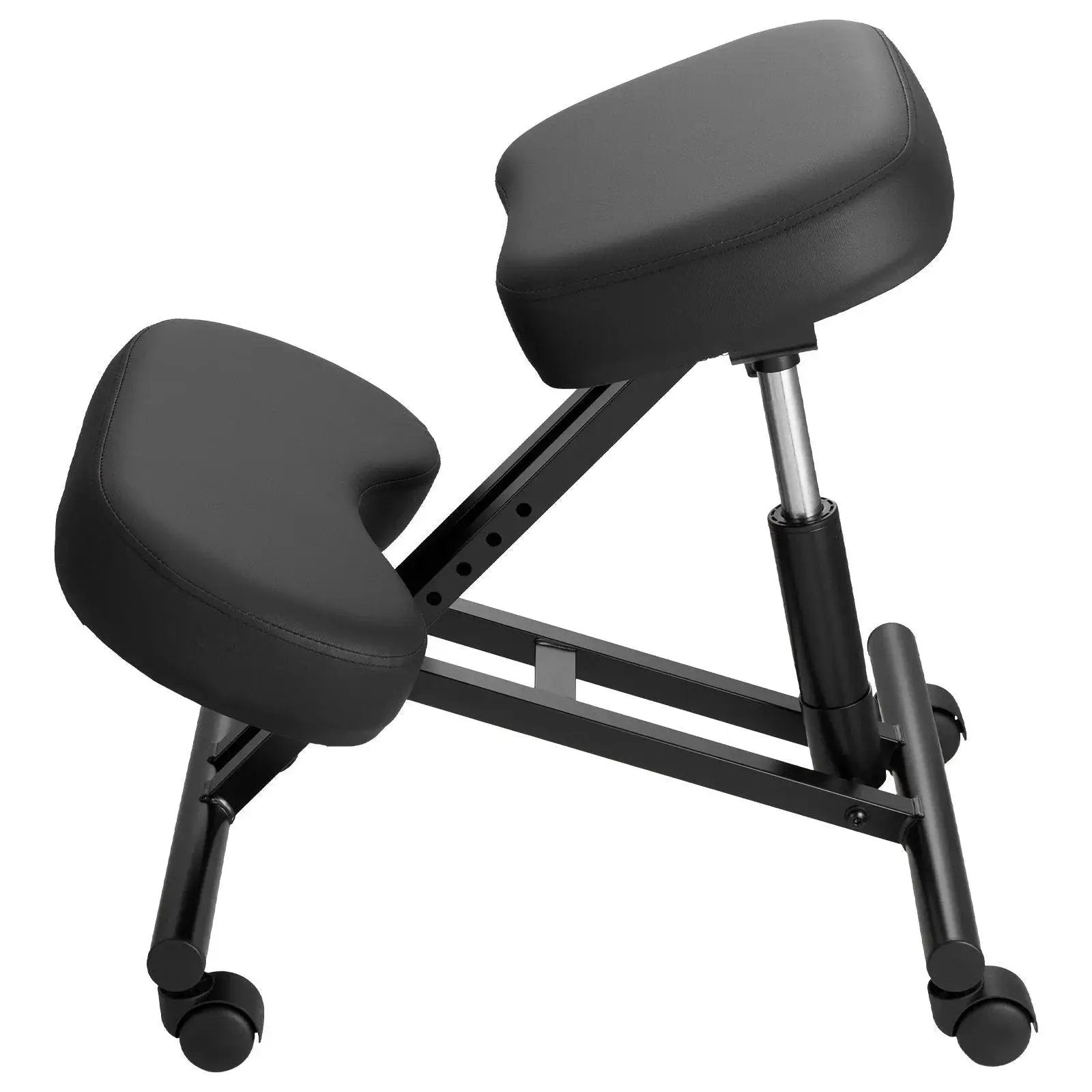 Doba ergonomic kneeling chair with wheels for posture support, back pain relief, and adjustable height for desk use.