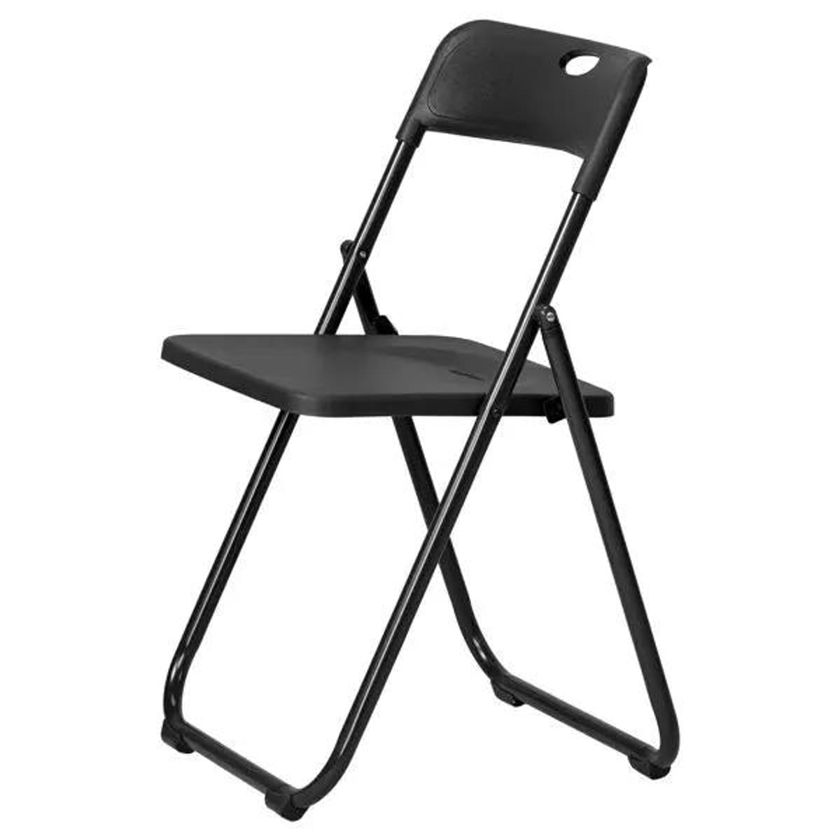 Stackable Doba plastic folding chairs for indoor and outdoor events, featuring durable design and lightweight construction.