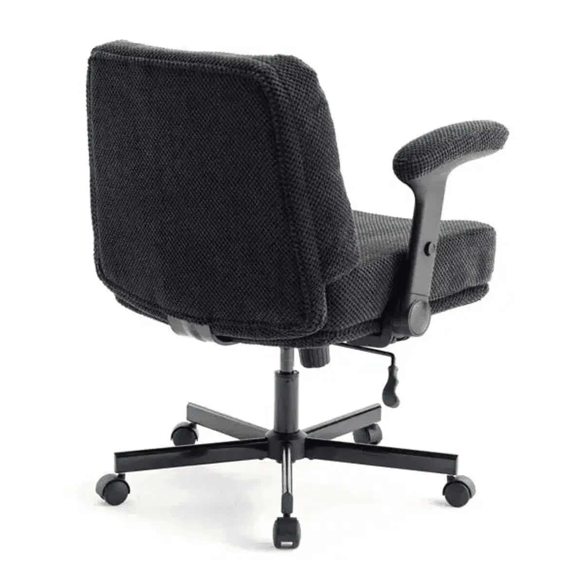 Ergonomic Swivel Office Chair With Wheels And Flip Arms For Comfort Doba
