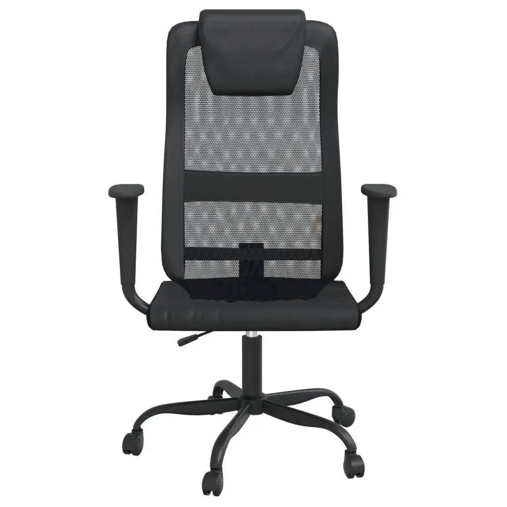 Doba ergonomic office chair in black with lumbar support and breathable mesh back, ideal for comfortable workspace seating
