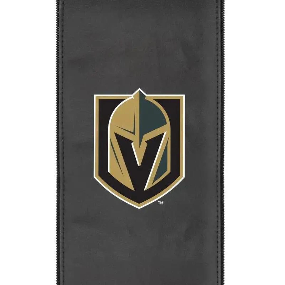 Doba Vegas Golden Knights Xpression Pro ergonomic gaming chair with team logo, adjustable armrests, and cushioned seat for gamers.