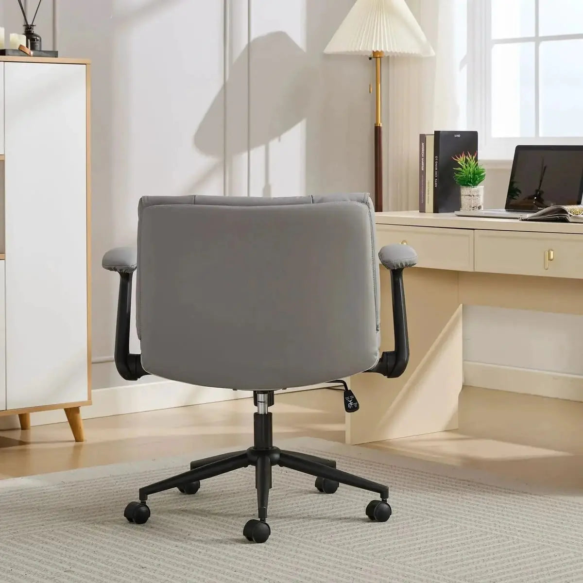 Cross Legged Office Chair Space Saver for Small Spaces Doba