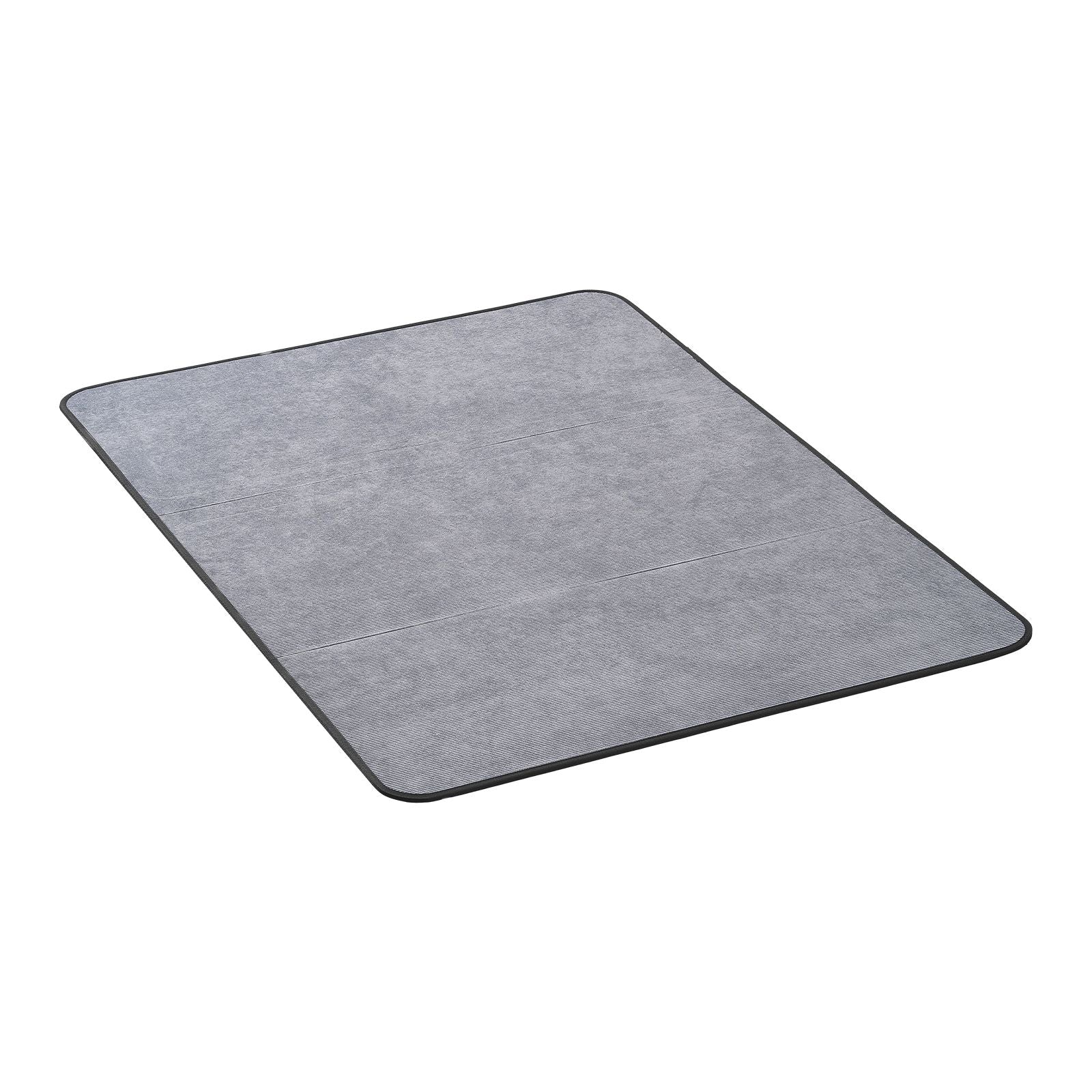 Grey corduroy chair mat – view 6