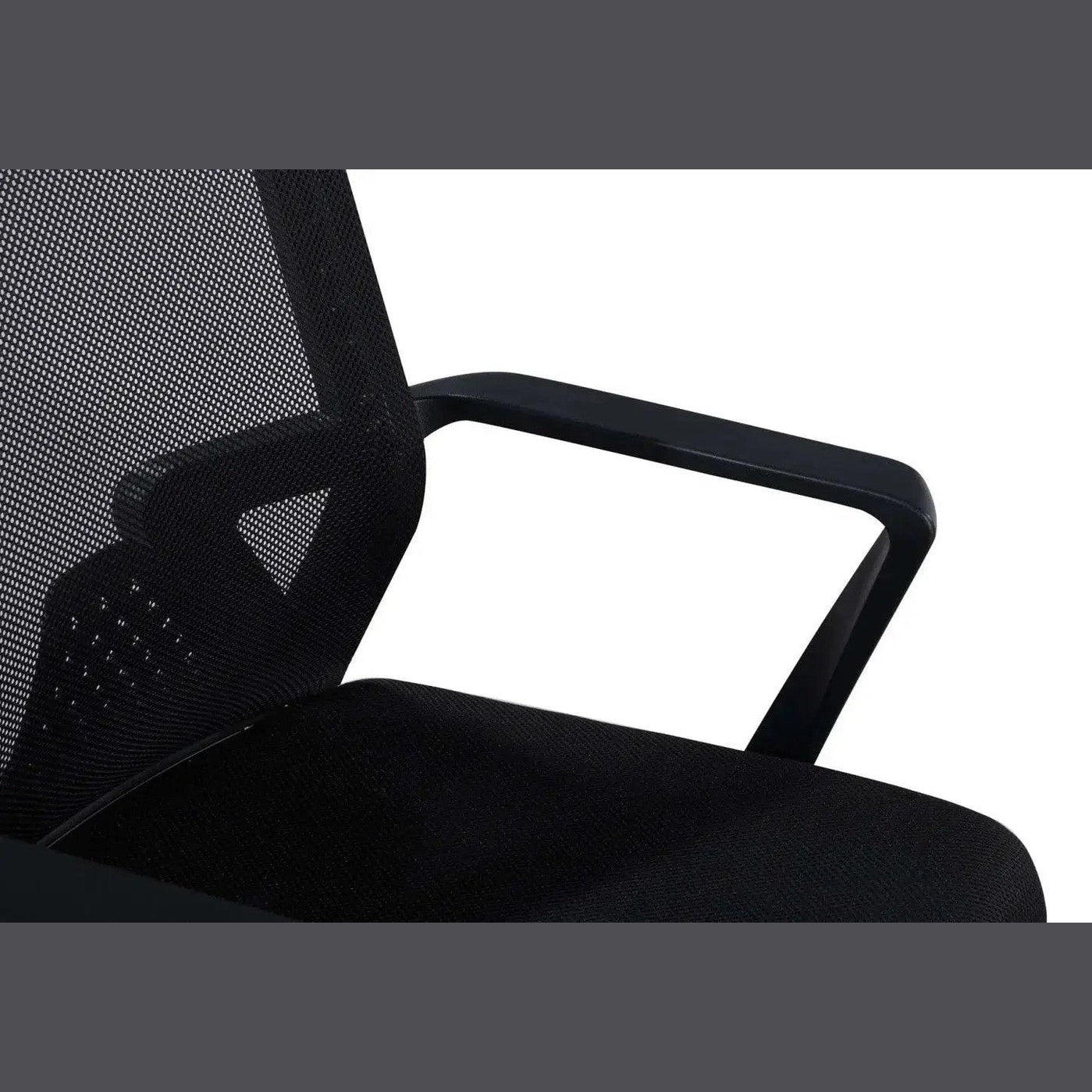Ergo Mesh Office Chair With Breathable Mid Back For Home Comfort by Doba
