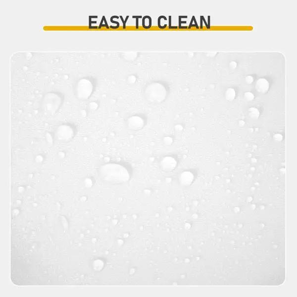 10 Pack Plastic Folding Chairs, Stackable Commercial Chairs, Portable Event Seats Indoor Outdoor for Home Event Party Picnic School Wedding, White by Doba