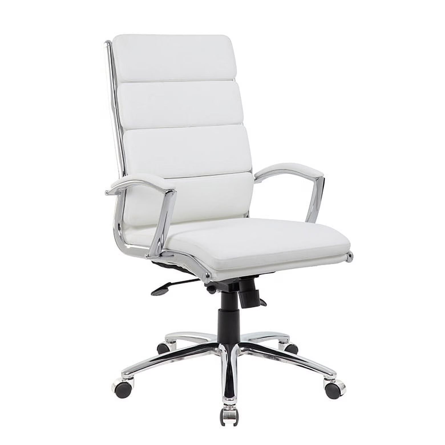 Boss Office Products Executive Caressoftplus Chair with Metal Chrome Finish