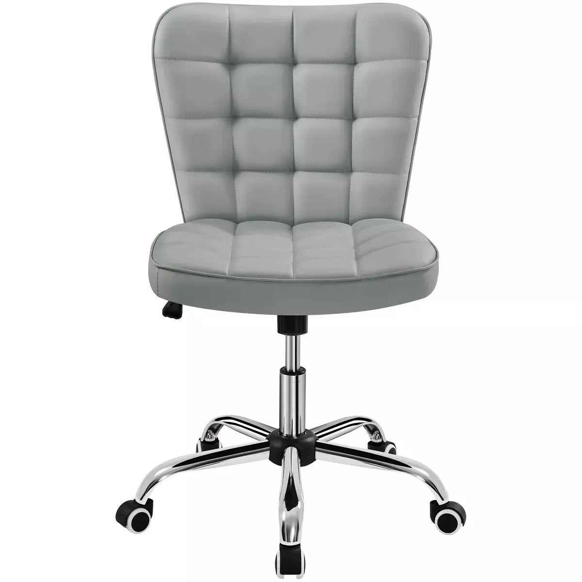 Yaheetech Modern Mid-Back Office Chair Armless Desk Chair