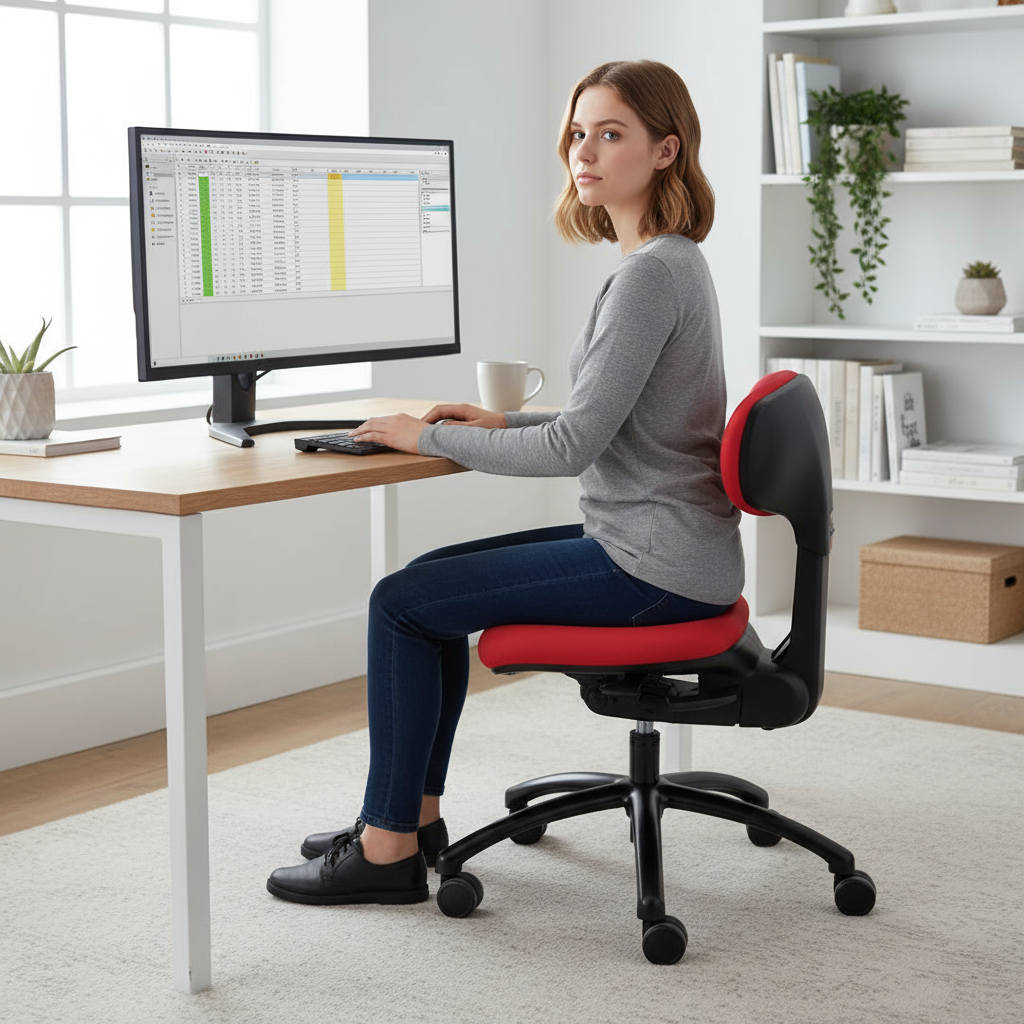 ErgoLab VersaContour Adjustable Clinical Operator Chair - Platinum-Level Office Chairs